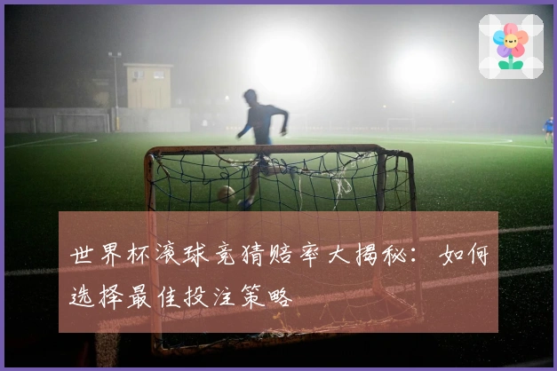 世界杯滚球竞猜赔率大揭秘：如何选择最佳投注策略
