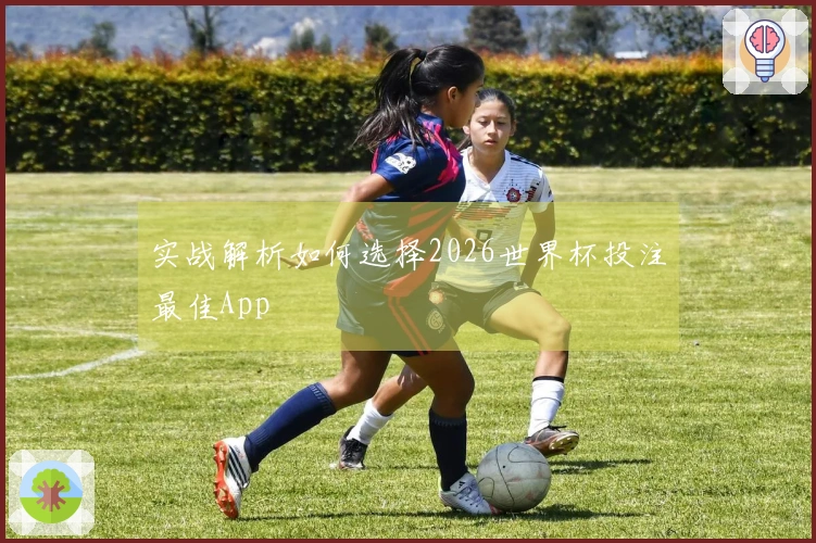 实战解析如何选择2026世界杯投注最佳App