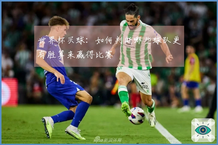世界杯买球：如何判断哪些球队更有胜算来赢得比赛
